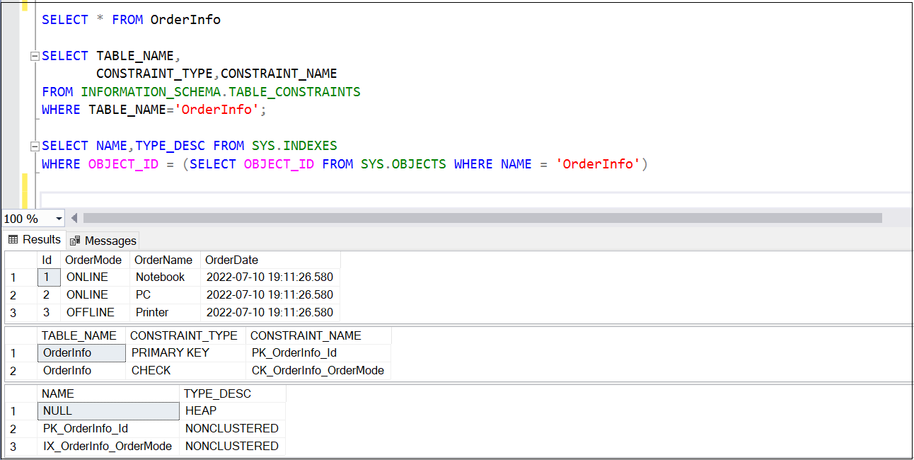 To Rename Database Objects In Sql Server