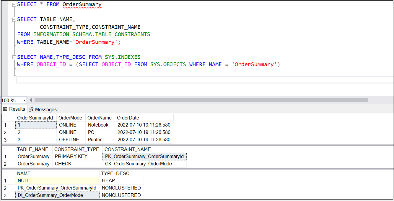 To Rename Database Objects In Sql Server