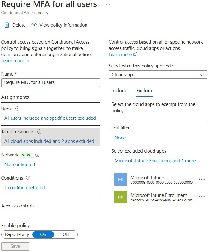 Access Policies