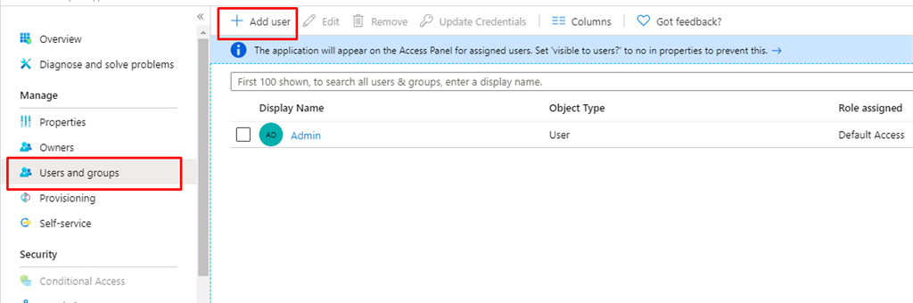 How To Restrict Users From Accessing The Azure App Service With Azure AD Authentication