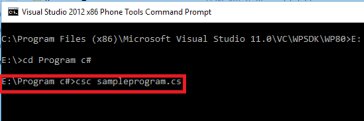 How To Run And Execute C# Program Using Notepad