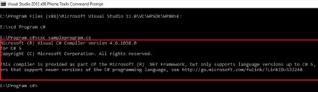 How To Run And Execute C# Program Using Notepad