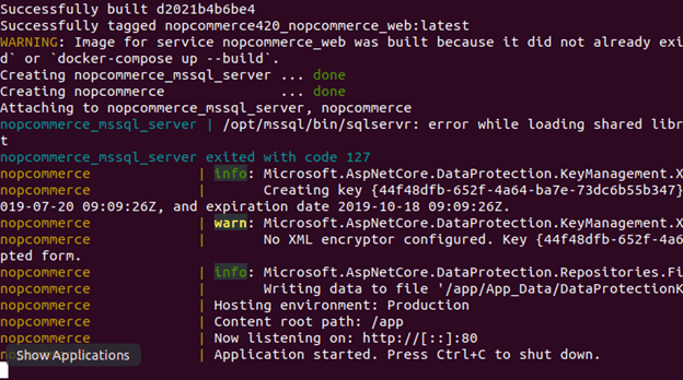 How To Run nopCommerce On Linux Using Docker