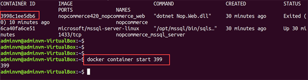 How To Run nopCommerce On Linux Using Docker