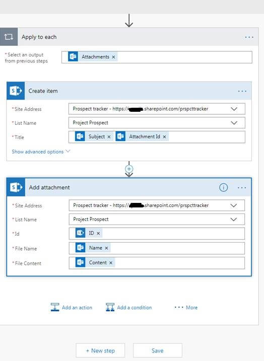 How To Save Attachments From Office Outlook To SharePoint List