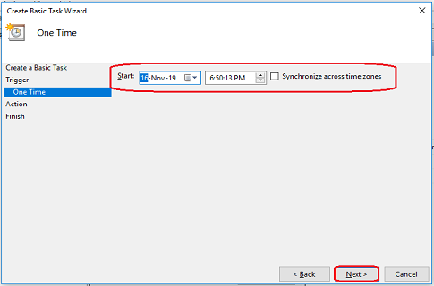 Schedule Automatic Shut Down Windows 10