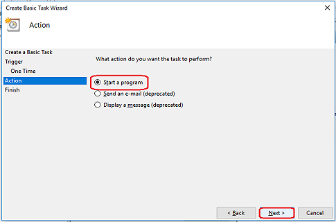 Schedule Automatic Shut Down Windows 10