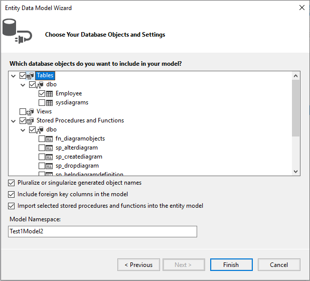 Stored procedure checkboxes