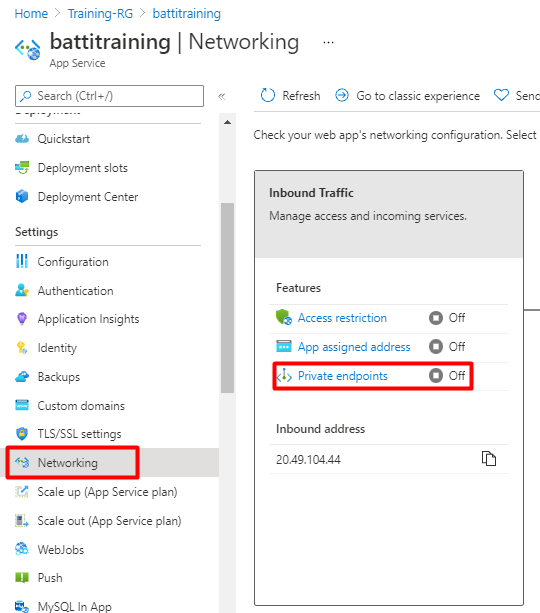 How To Secure Our Azure Web App Services Using A Private Endpoints