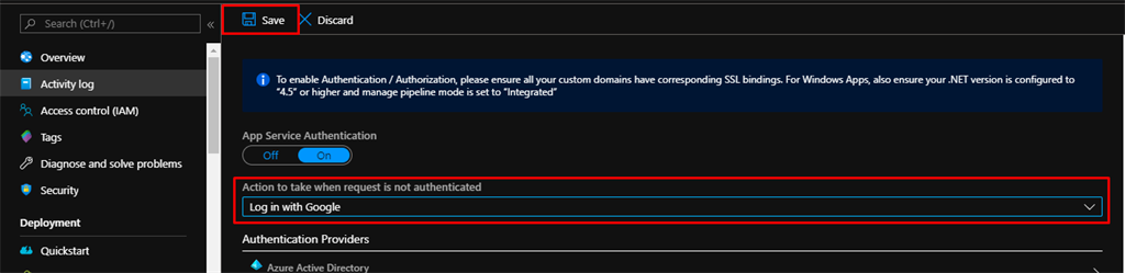 How To Secure Your Azure App Service With Google Authentication