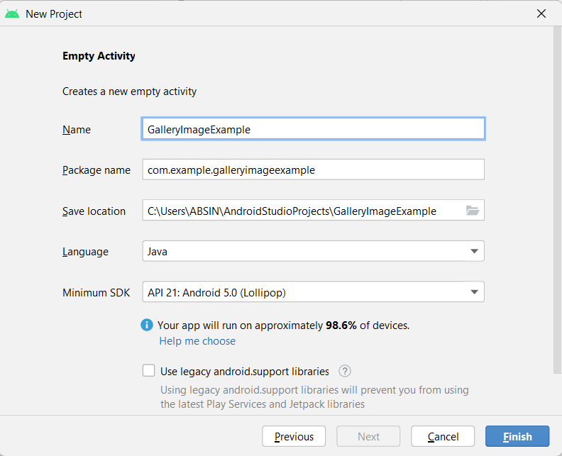 Gallery Image Example