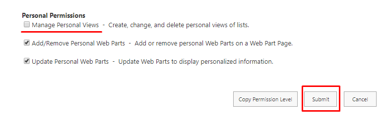 How To Set The Permission Level To Restrict Users From Modifying The List Views In SharePoint Online