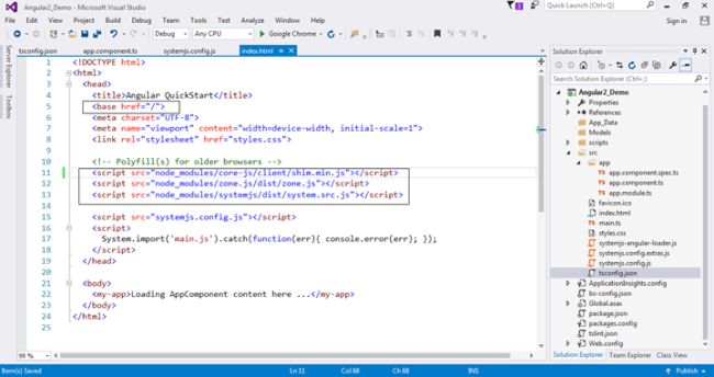 How To Set Up Angular2 Development Environment In Visual Studio 2015