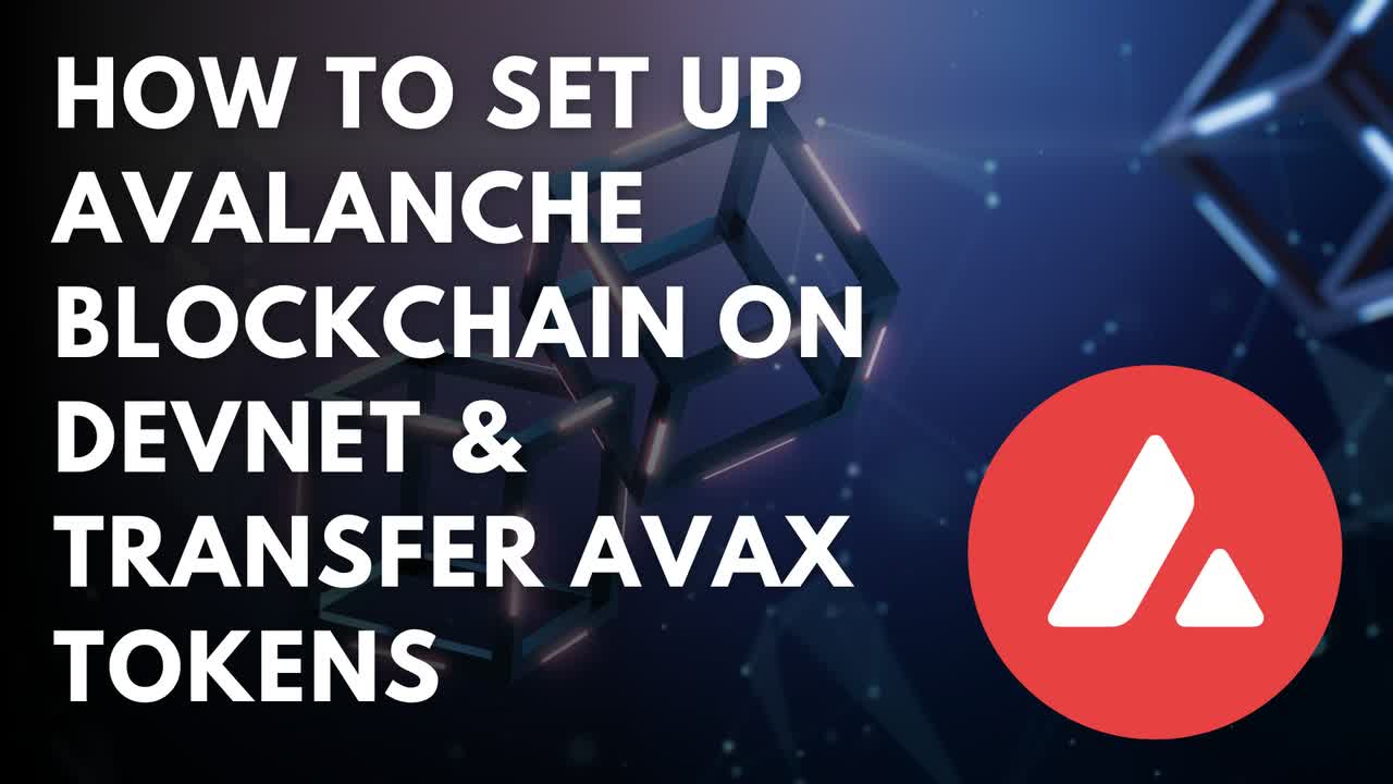 How to Set Up Avalanche Blockchain on Devnet & Transfer AVAX Tokens