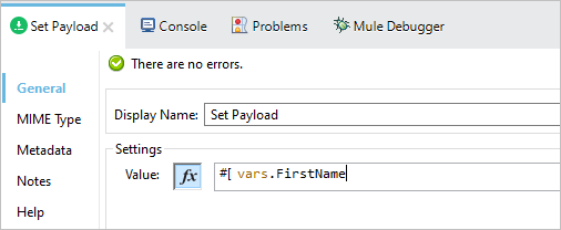 How To Set Variable And Payload In MuleSoft