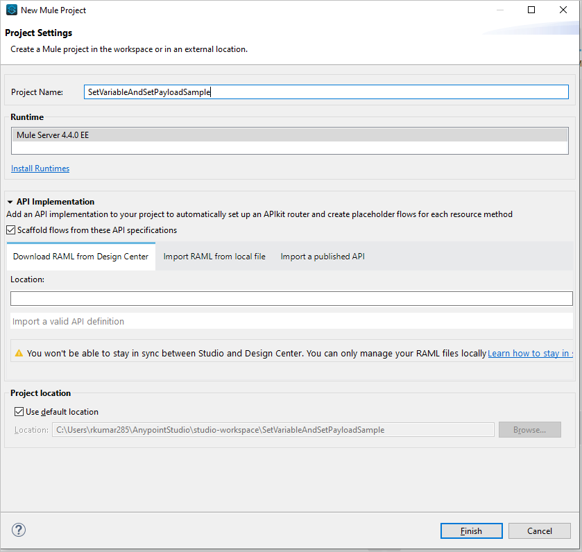 How To Set Variable And Payload In MuleSoft