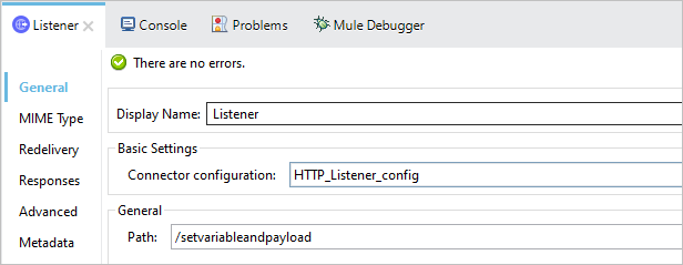 Set Variable and Payload in MuleSoft