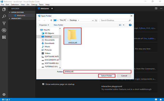 How To Setup Angular 6 Development Environment In Visual Studio Code