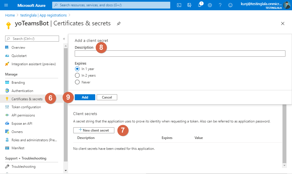 How To Setup Environment For Yeoman Teams Generator