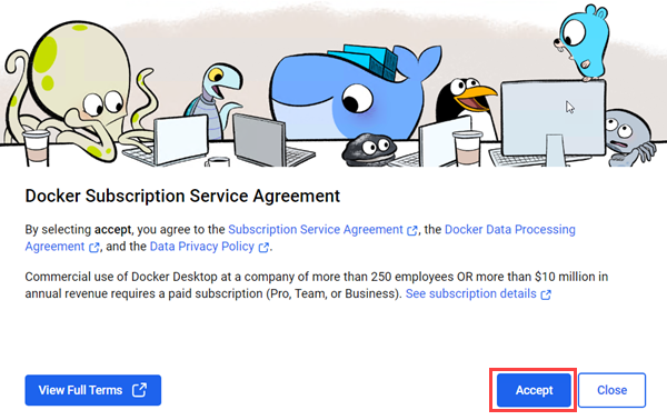 Docker Subscription Service Agreement