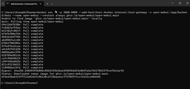Docker Command
