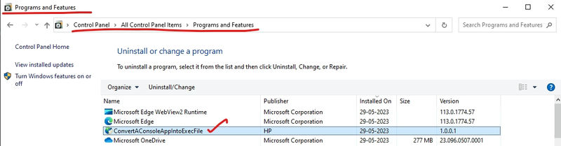 Share and Install C# Application