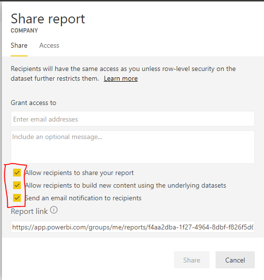How To Share A Power BI Report