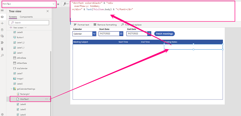 How To Show Logged-In User Meetings In The PowerApps Grid?
