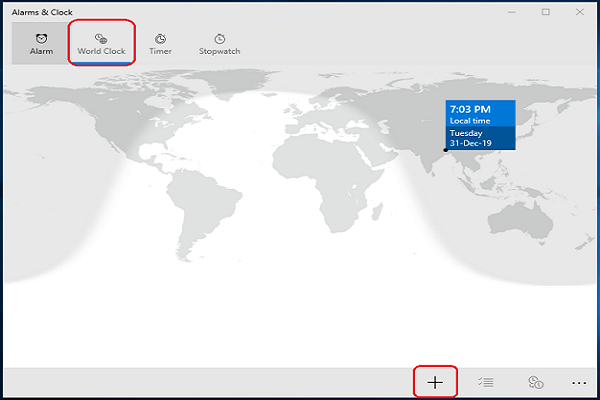 click on plus symbol