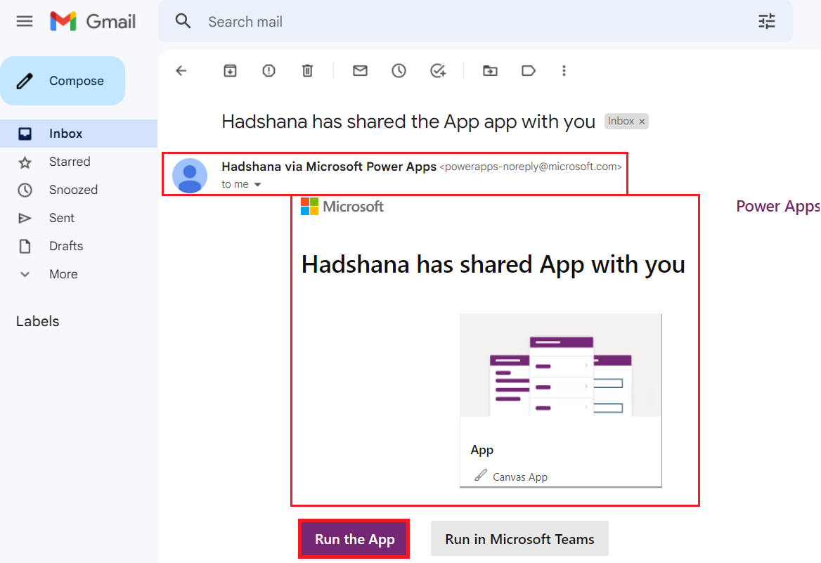 How to transfer PowerApps to other users
