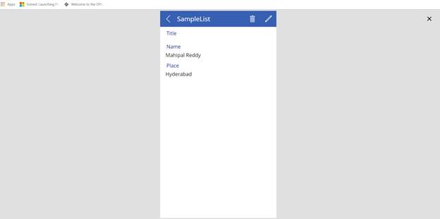 How To Trigger Flow's Email On Button Click In PowerApps