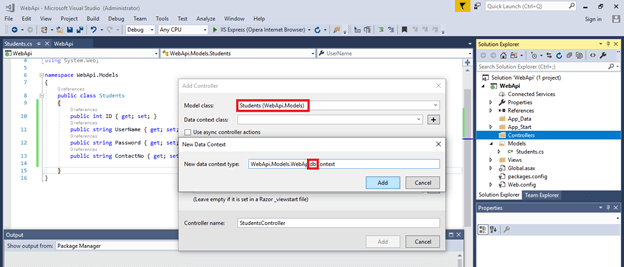 How To Update The Data Of Student By Using Web API In Xamarin.Form