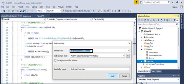 How To Update The Data Of Student By Using Web API In Xamarin.Form