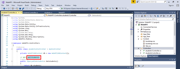 How To Update The Data Of Student By Using Web API In Xamarin.Form