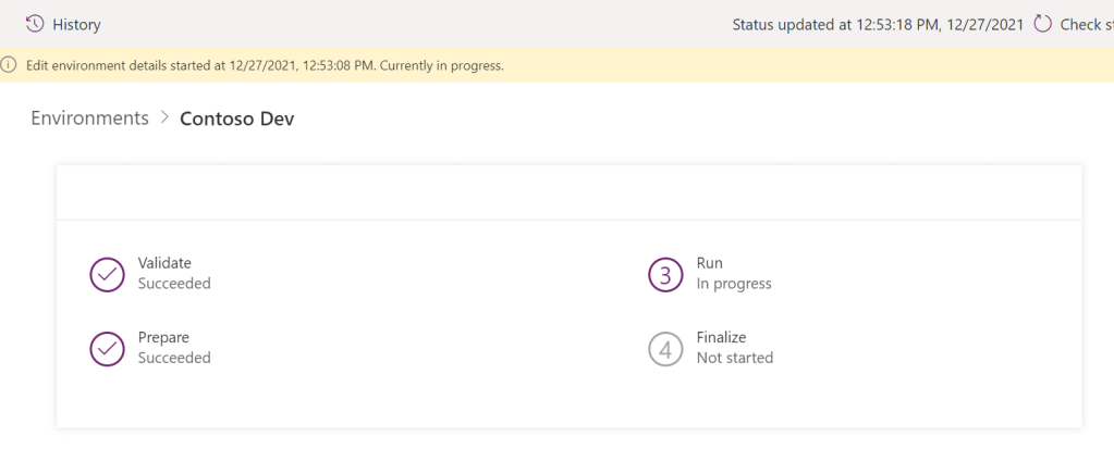 Update the URL of the Dynamics 365 CE environment