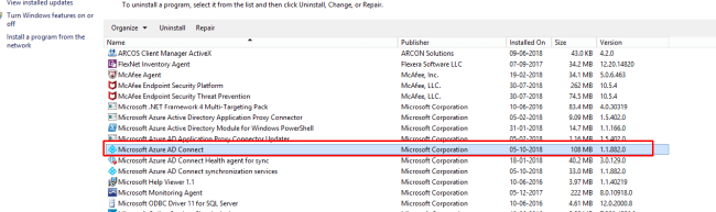 Upgrade AADConnet Agent From Old Version To New Version InPlace Upgrade