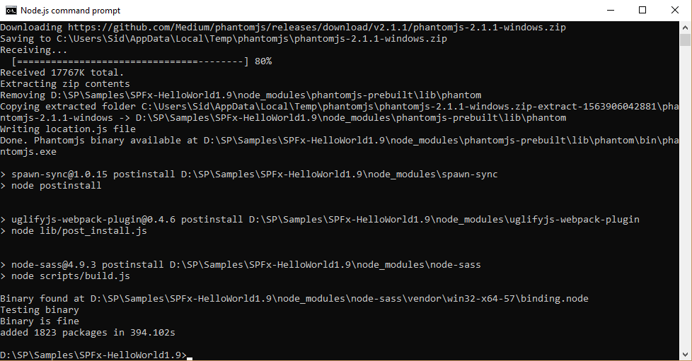 How To Upgrade SPFx Solutions To 1.9.0