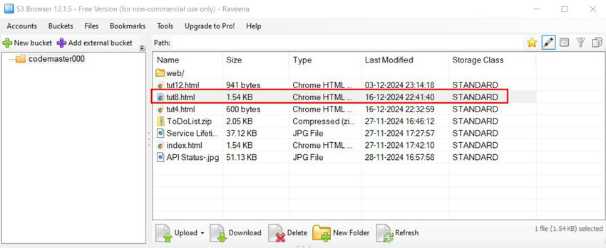 How to Upload Files to S3 Bucket Using S3 Browser
