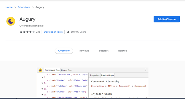 How To Use Augury To Check Lazy Laoding In Angular 8