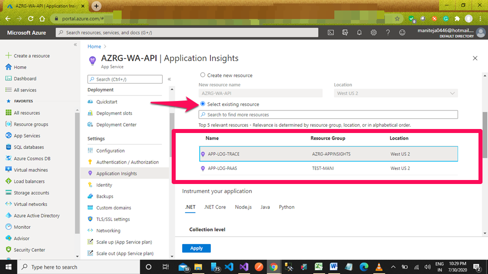 How To Use Azure Application Insights In The Azure Portal, Configuration, And Setup From End To End Setup