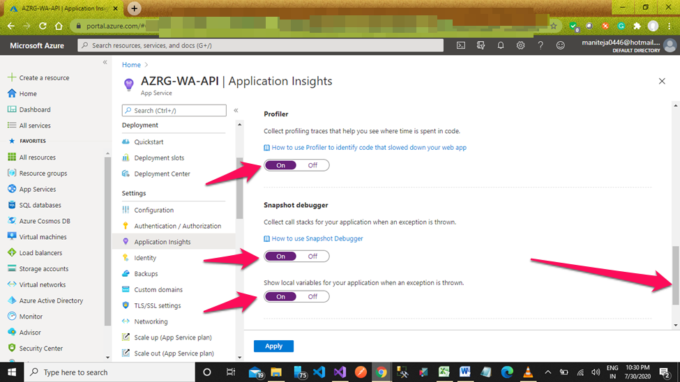 How To Use Azure Application Insights In The Azure Portal, Configuration, And Setup From End To End Setup