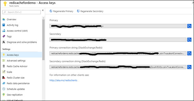 Azure Redis Cache In C#