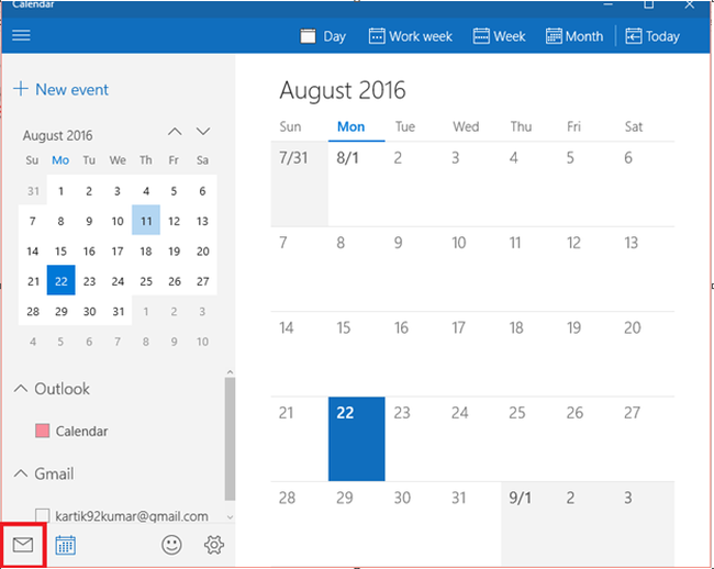 How To Use Calendar App In Windows 10