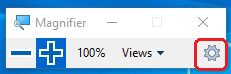 Magnifier Settings