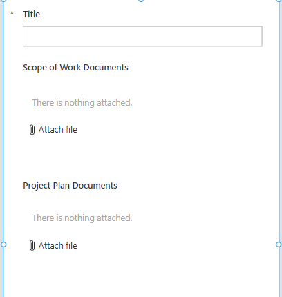 How to Use Multiple Attachments Controls in Power App List Form