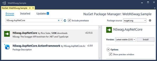How To Use Nswag With ASP.NET Core And Generate Client Code With Nswag Studio