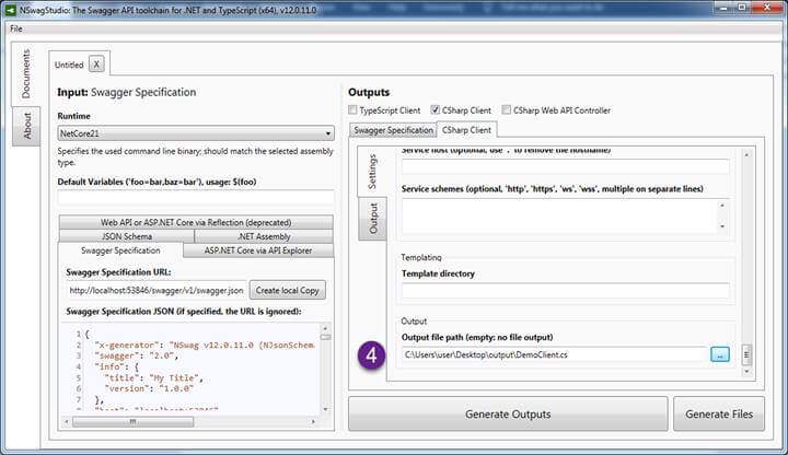 How To Use Nswag With ASP.NET Core And Generate Client Code With Nswag Studio
