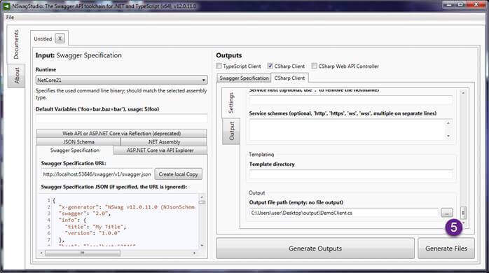 How To Use Nswag With ASP.NET Core And Generate Client Code With Nswag Studio