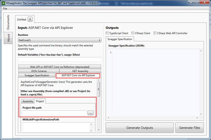 How To Use Nswag With ASP.NET Core And Generate Client Code With Nswag Studio
