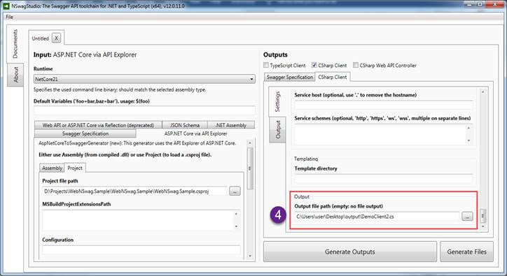 How To Use Nswag With ASP.NET Core And Generate Client Code With Nswag Studio